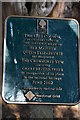 The Crowhurst Yew (plaque)