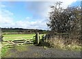 Gateway beside the railway walk