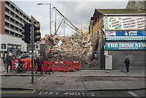 J3374 : Demolished building, Belfast by Rossographer