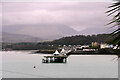 SH5873 : Bangor Garth Pier by David Dixon
