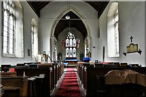 TM0174 : Wattisfield, St. Margaret's Church: The nave by Michael Garlick