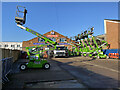 Access platforms, Plantool hire centre, Millers Road, Warwick