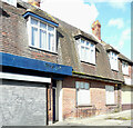 Derelict-looking house, Black Bull Road