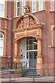 Elaborate terracotta archway