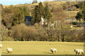 Penmachno school viewed from the village sports field