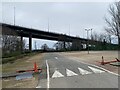 M5 flyover at Portway