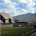 New house and view towards Bexleyhill