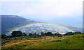 SO2512 : Rainbow above Cwm Llanwenarth by Phil Brandon Hunter