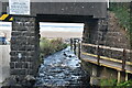 Stream under railway