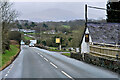 Llanberis Road passing Restaurant at Rhosbodrual