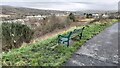 Bench, overlooking the Amman Valley