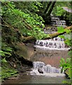 Weirs & Waterfall on Midgelden Brook