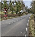 ST4996 : Warning signs, Itton, Monmouthshire by Jaggery