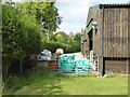 Outside barns, Fen Place Mill