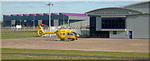 NS4867 : Air ambulance at Glasgow Airport by Thomas Nugent