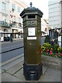 SU9676 : Hexagonal Pillar Box in Windsor High Street by David Hillas