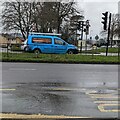 ST3091 : Aber Locksmith blue van, Malpas Road, Newport by Jaggery