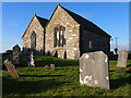 SH3976 : St Morhaiarn's Church, Gwalchmai by Chris Andrews