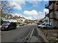 End-on junction of Orchard Way and Dallaway Gardens