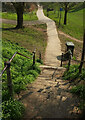 ST5775 : Footpath, Redland Green by Derek Harper