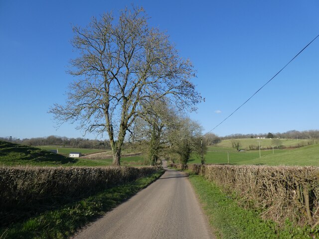 Minor road to Shepton Montague 