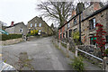 A steep road in Bolehill