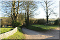 Upper part of Church Lane, Jevington, East Sussex