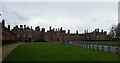 TQ1568 : Hampton Court - view from grounds to northwest of palace by Rob Farrow