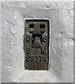 SD2874 : Flush Bracket Benchmark, Birkrigg Common by Adrian Taylor