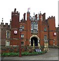 TQ1568 : Hampton Court - West Gate by Rob Farrow