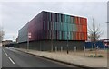 Crossrail building on Albert Road, North Woolwich