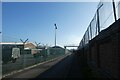 Path through the barracks