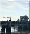 Railway bridge spanning the River Forth at Stirling