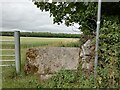 Stone stile near Waverley Farm, Edgeworth GS1080