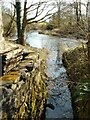 Mill lade joining the River Garnock