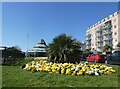 Spring flower beds, The Leas, Folkestone