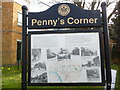 Information Board at Penny