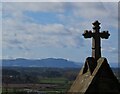 View towards the Breidden Hills