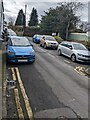 Cars parked in Norman Street, Caerleon