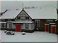 Kenley Memorial Hall in the snow