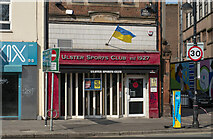 J3474 : Ukrainian flag, Belfast by Rossographer