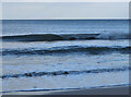 NZ2796 : Waves breaking at Druridge Bay (2) by Jim Barton
