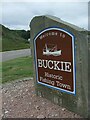 Welcome to Buckie sign