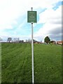 Sign for Victoria Park Woodland