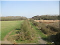 Course of railway line to the former Bilsthorpe Colliery