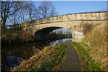 NT0971 : Union Canal at Newhouses Road, bridge #19 by Ian S