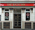 Detail of the Bath Inn, Handel Street, Nottingham