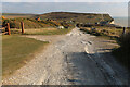 Rutted section of the South Downs Way, Birling Gap, East Sussex