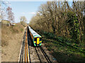 Southern train nearing East Grinstead