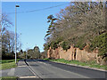 A442 approaching Quatford in Shropshire